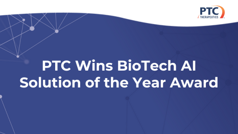 PTC Wins BioTech AI Solution of the Year Award